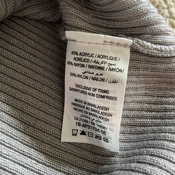 🔸 Ardene 🔸 ribbed high neck top - Picture 5 of 7